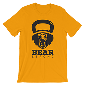 Men's Bear Fitness t-shirt