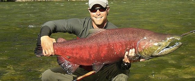 Fishing on the Main Salmon River