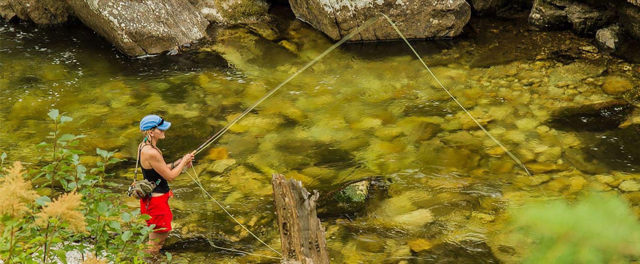 Fishing the Salmon River