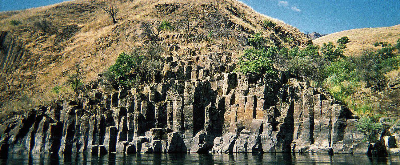 Lower Salmon River rock formation