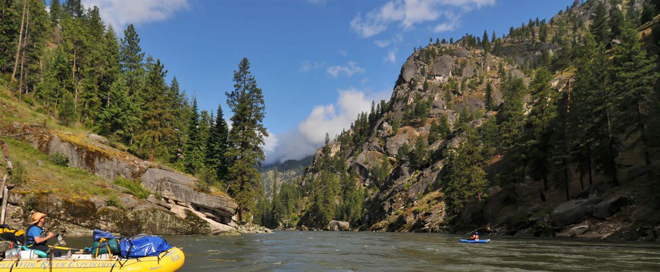 Rafting on the Main Salmon River