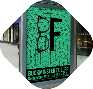 Buckminster Fuller exhibit posters thumbnail