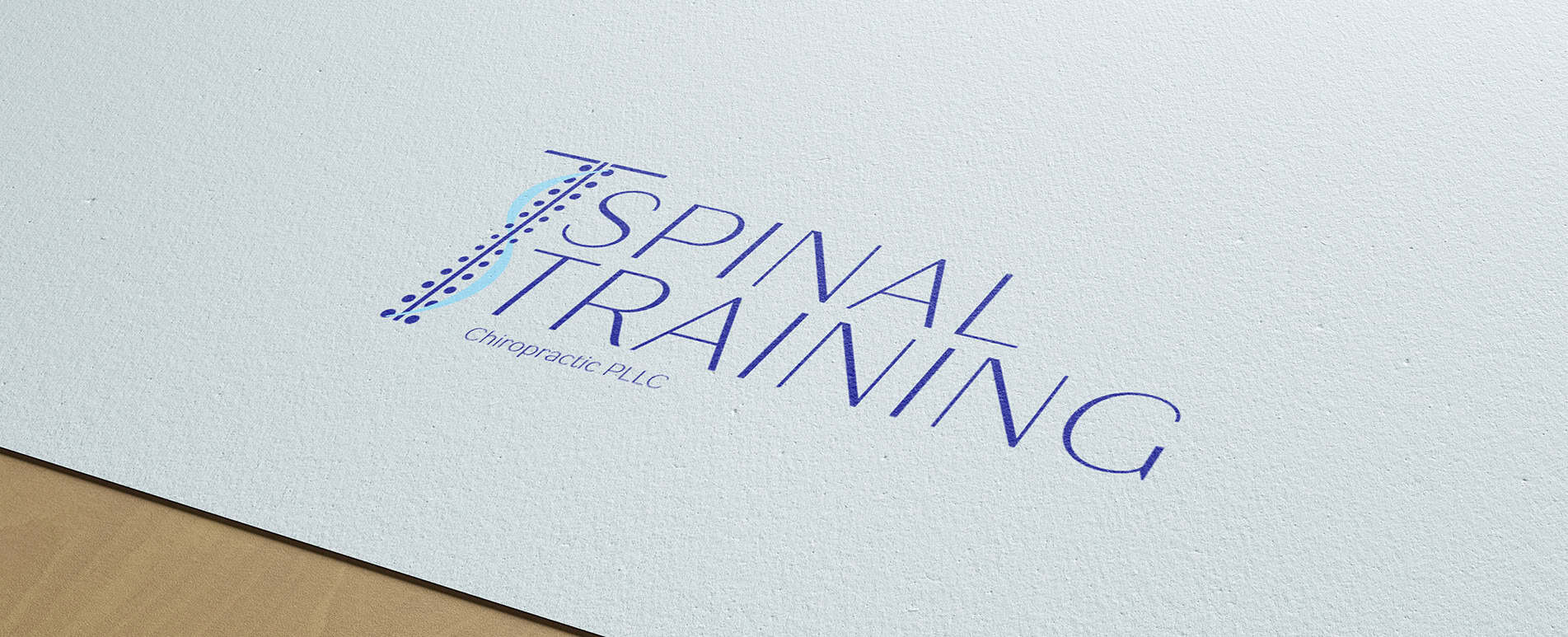 Spinal Training Chiropractic PLLC logo mockup